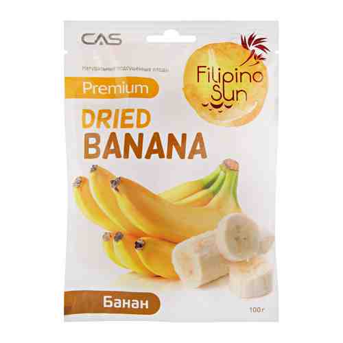 Бананы Filipino Sun Сушеные 100г арт. 100797045