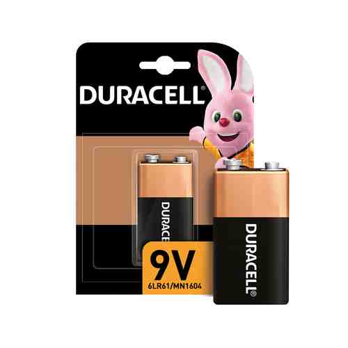 Батарейка Durasell Basic C9V-1 Bl арт. 128172