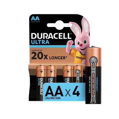 Батарейки Duracell Ultrapower АА 4шт арт. 1706498
