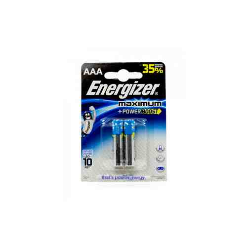 Батарейки Energizer Maximum AAA LR03 2шт арт. 161576