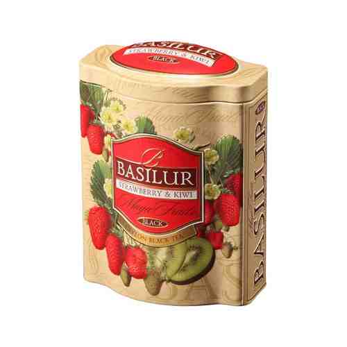 Чай Basilur Magic Fruit Strawberry&Kiwi 100г ж/б арт. 178326