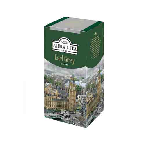 Чай Черный Ahmad Tea Earl Grey 25 Пакетиков арт. 100390