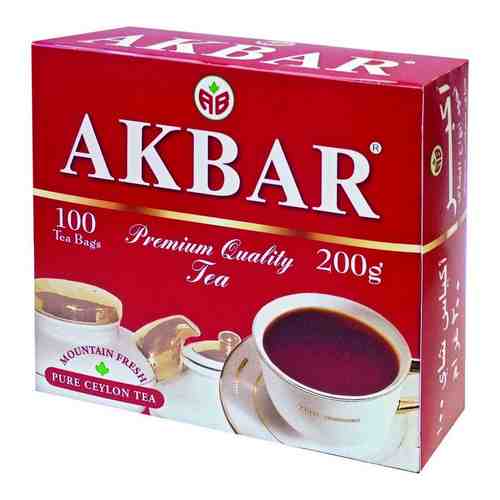 Чай Черный Akbar 100 Пакетиков арт. 107037