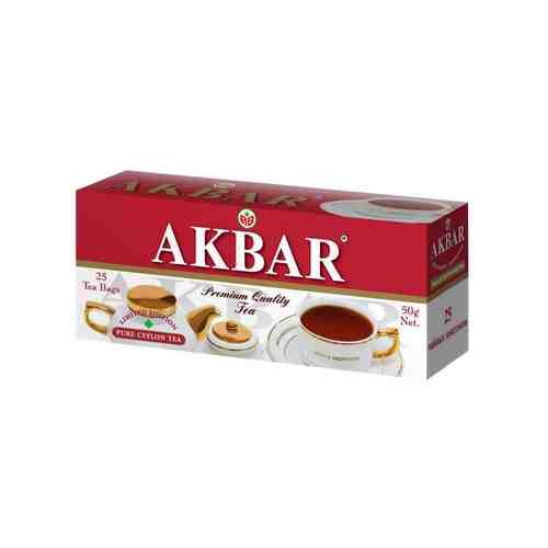 Чай Черный Akbar 25 Пакетиков арт. 106692