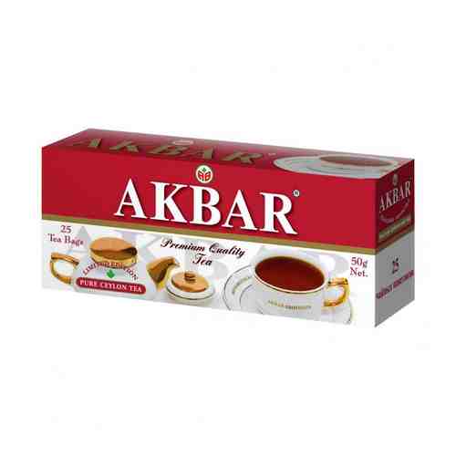 Чай Черный Akbar Limited Edition 25 Пакетиков арт. 100787584