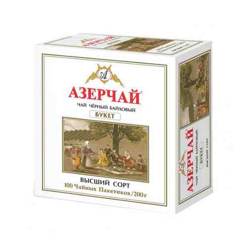 Чай Черный Азерчай Букет 100 Пакетиков арт. 100558685