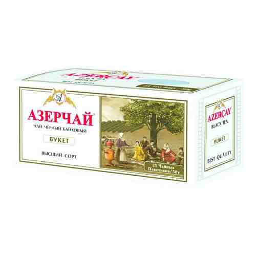 Чай Черный Азерчай Букет 25 Пакетиков арт. 100395046