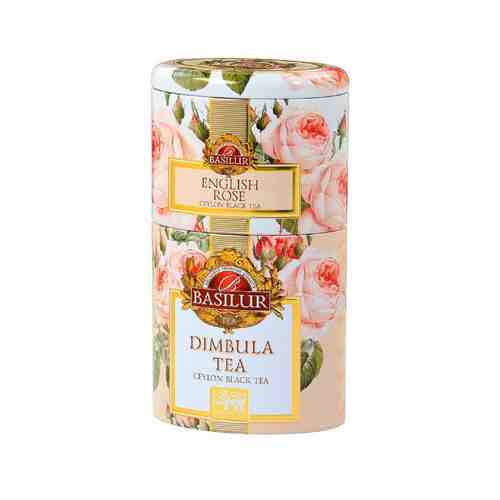 Чай Черный Basilur Dimbula Tea English Rose 100г ж/б арт. 101078739