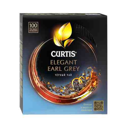 Чай Черный Curtis Elegant Earl Grey 100 Сашетов арт. 101117187