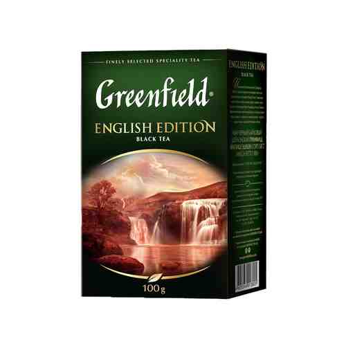 Чай Черный Greenfield English Edition Листовой 100г арт. 100685203