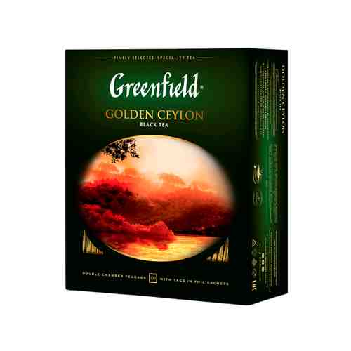 Чай Черный Greenfield Gold Ceylon 100 Пакетиков арт. 100179474