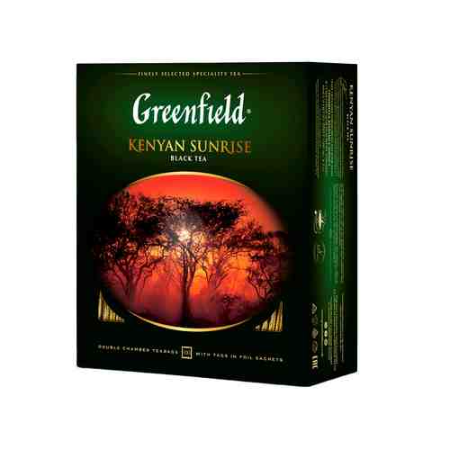 Чай Черный Greenfield Kenyan Sunrise 100 Пакетиков арт. 100779955