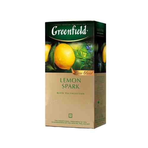 Чай Черный Greenfield Lemon Spark 25 Пакетиков арт. 100323982