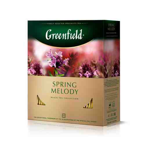 Чай Черный Greenfield Spring Melody 100 Пакетиков арт. 100859533