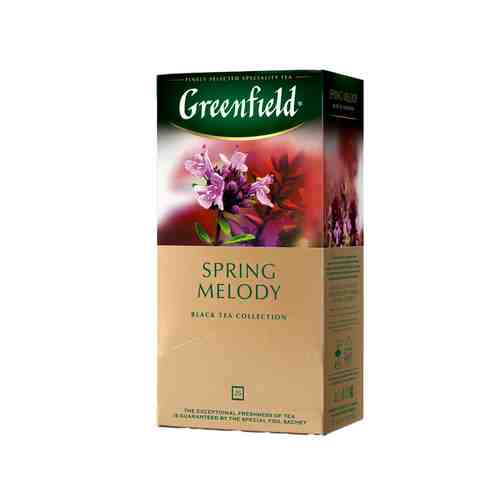 Чай Черный Greenfield Spring Melody 25 Пакетиков арт. 123405