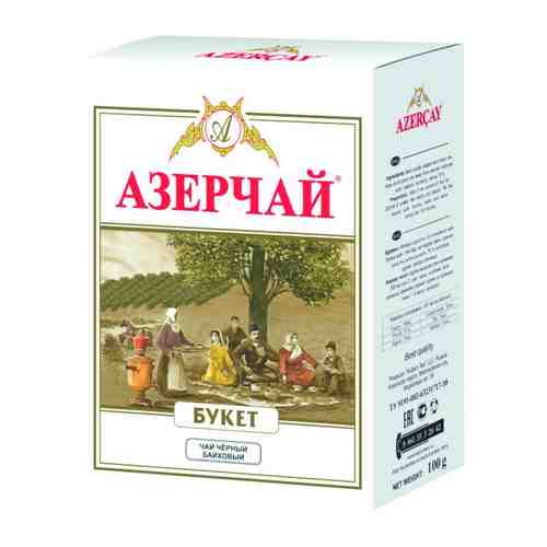 Чай Черный Крупнолистовой Азерчай Букет 100г арт. 100395003