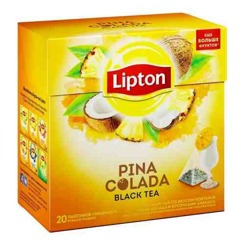 Чай Черный Lipton Tea Pina Colada Pyr 20 Пирамидок арт. 100359838