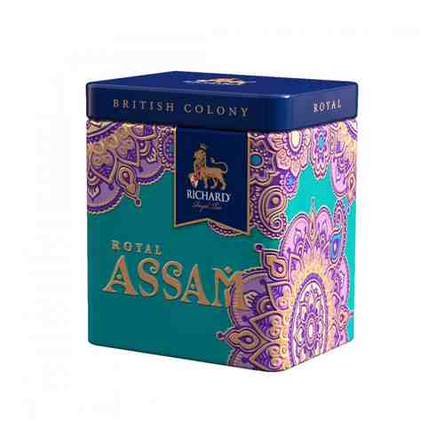 Чай Черный Richard British Colony Royal Assam 50г ж/б арт. 100595380