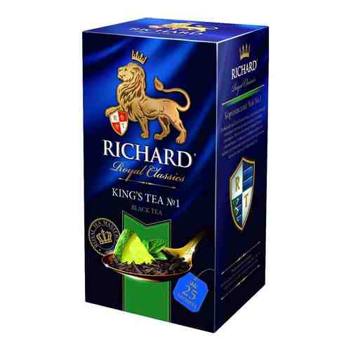Чай Черный Richard Kings Tea №1 25 Пакетиков арт. 100373496
