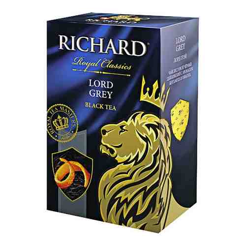 Чай Черный Richard Lord Grey Средний Лист 90г арт. 100456515