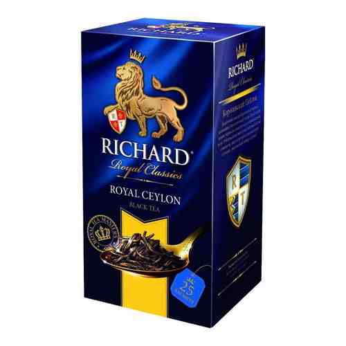 Чай Черный Richard Royal Ceylon Сашет 25 Пакетиков арт. 100304811