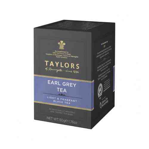 Чай Черный Taylors Earl Grey 20 Пакетиков арт. 100652946