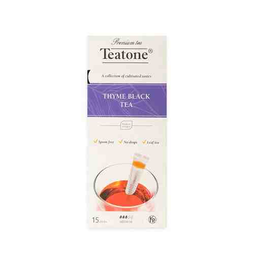 Чай Черный Teatone Чабрец 15шт*1,8г арт. 100068053