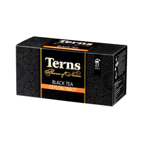 Чай Черный Terns Ceylon Finest 25 Пакетиков арт. 100791874