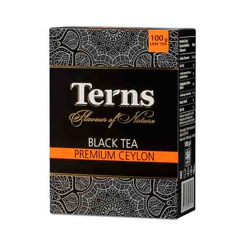 Чай Черный Terns Premium Ceylon Листовой 100г арт. 100551539