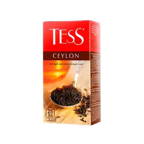 Чай Черный Tess Ceylon 25 Пакетиков арт. 151920