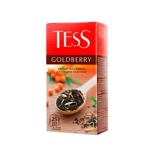 Чай Черный Tess Goldberry 25 Пакетиков арт. 100528161