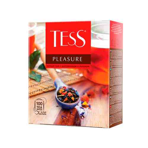Чай Черный Tess Pleasure 100 Пакетиков арт. 100179571