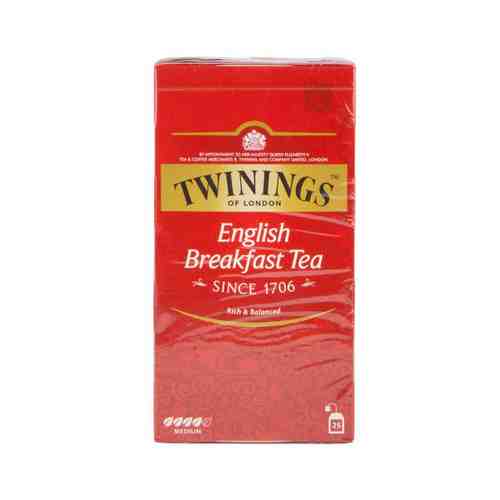 Чай Черный Twinings English Breakfast Tea 25 Пакетиков арт. 2702205