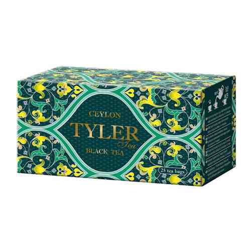 Чай Черный Tyler Цейлон 25 Пакетиков арт. 100875963