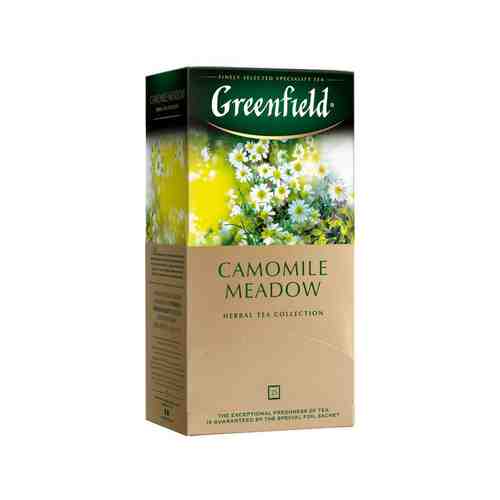 Чай Травяной Greenfield Camomile Meadow 25 Пакетиков арт. 10215549