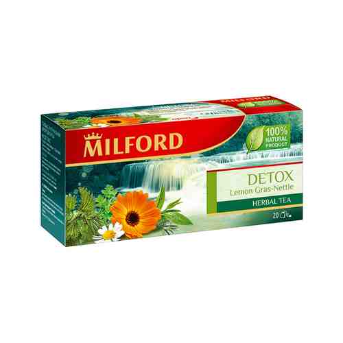 Чай Травяной Milford Detox 20 Пакетиков арт. 100788974