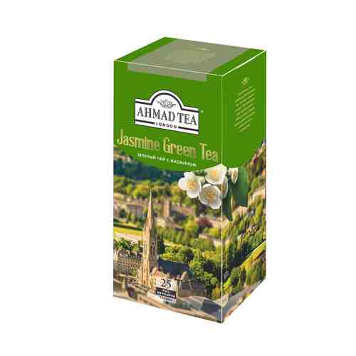 Чай Зеленый Ahmad Tea Jasmine 25 Пакетиков арт. 2702187