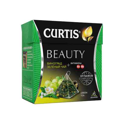 Чай Зеленый Curtis Beauty 15 Пирамидок арт. 101091159