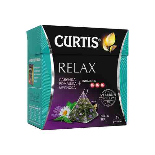 Чай Зеленый Curtis Relax 15 Пирамидок арт. 101091108