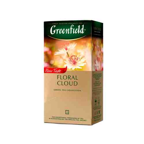 Чай Зеленый Greenfield Floral Cloud 25 Пакетиков арт. 100652022