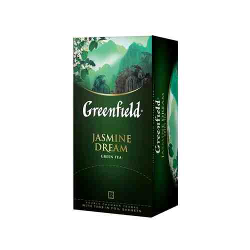 Чай Зеленый Greenfield Jasmine Dream 25 Пакетиков арт. 115085