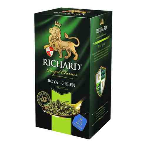 Чай Зеленый Richard Royal Green Китайский 25 Пакетиков арт. 100304861