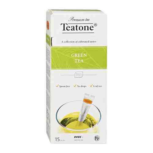 Чай Зеленый Teatone 15шт*1,8г арт. 100718466