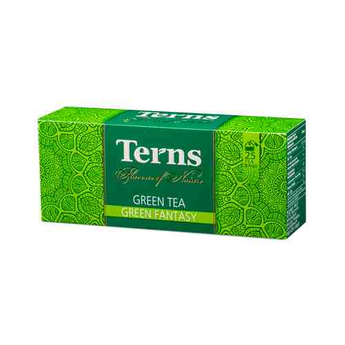 Чай Зеленый Terns Green Fantasy 25 Пакетиков арт. 100551660