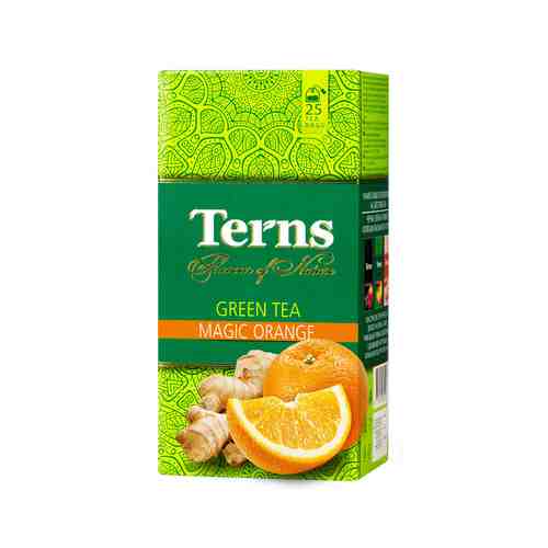 Чай Зеленый Terns Magic Orange 25 Пакетиков арт. 101160791