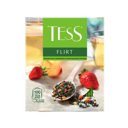 Чай Зеленый Tess Flirt 100 Пакетиков арт. 100993767
