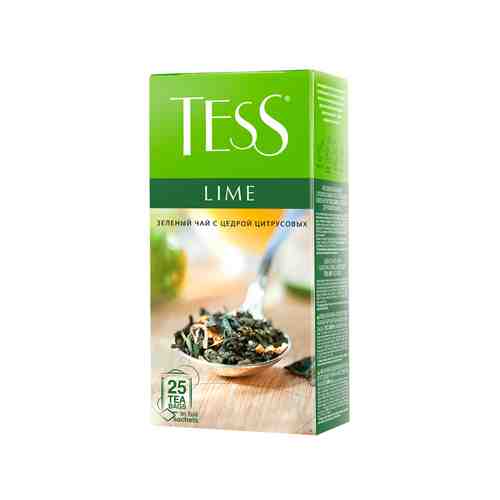 Чай Зеленый Tess Lime 25 Пакетиков арт. 129184