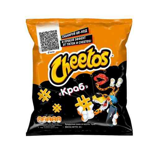 Чипсы Cheetos Краб 50г арт. 101194684