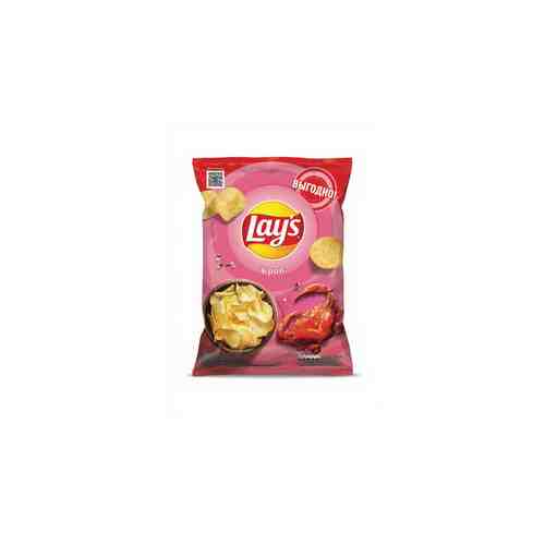 Чипсы Lays Краб 225г арт. 101105080