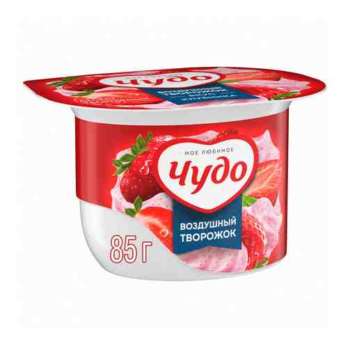 Десерт Творожный Чудо со Вкусом Клубники 5,8% 85г арт. 100589836